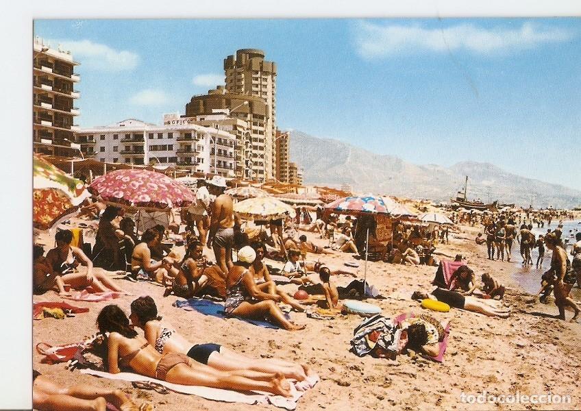 Postkarten: Postal 025915 : Vista de la playa. Fuengirola (Malaga). Costa del Sol - Varios