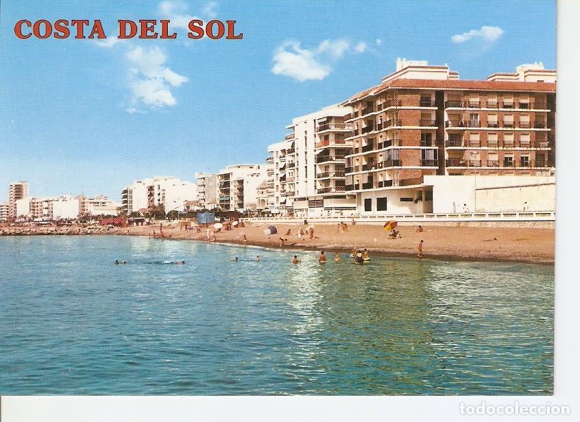 Cartoline: Postal 025940 : Playa y Paseo Maritimo. Estepona (Malaga). Costa del Sol - Varios