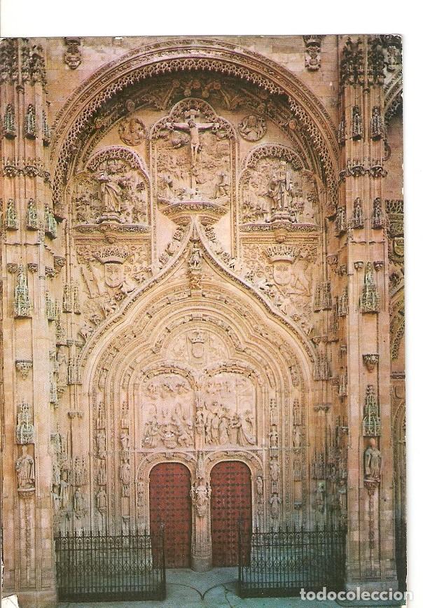 Postcards: Postal 026044 : Puerta de la Catedral Nueva. Salamanca. Estilo gotico - Varios