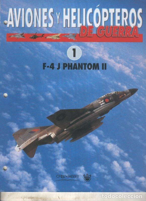 Postales: Aviones y helicopteros de guerra fasciculo 1: F-4J Phantom II - Varios
