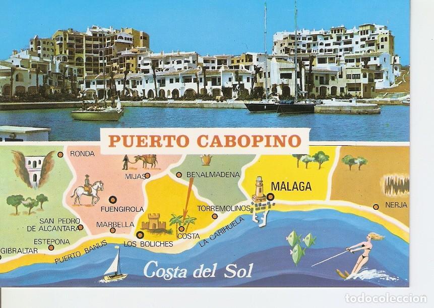 Postkarten: Postal 025812 : Puerto Cabopino. Marbella - Varios
