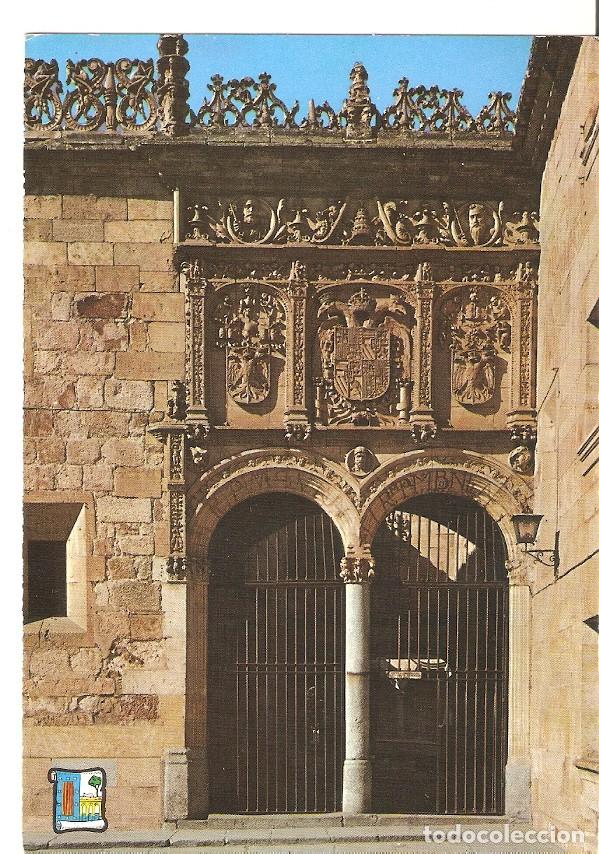 Postkarten: Postal 026046 : Escuelas Menores fachada exterior. Salamanca - Varios