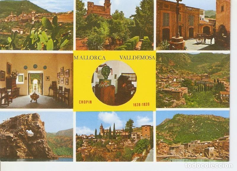 Cartoline: Postal 026608 : Castillo de Bellver y la Catedral, Palma de Mallorca - Varios