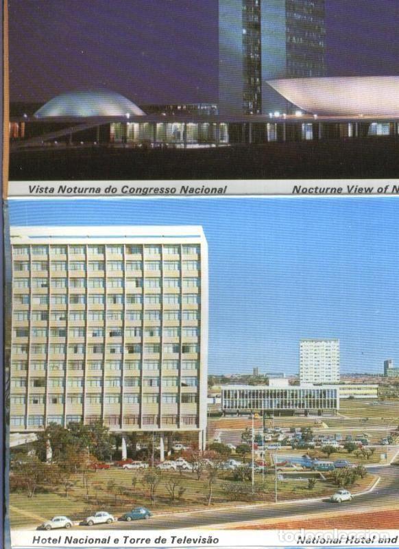 Postkarten: Postal 003666: Brasilia, juego acordeon de 6 postales - Varios