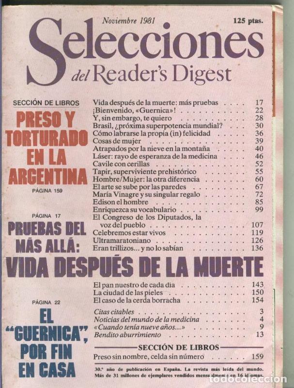 Postales: Selecciones del Readers Digest numero 492 - Varios