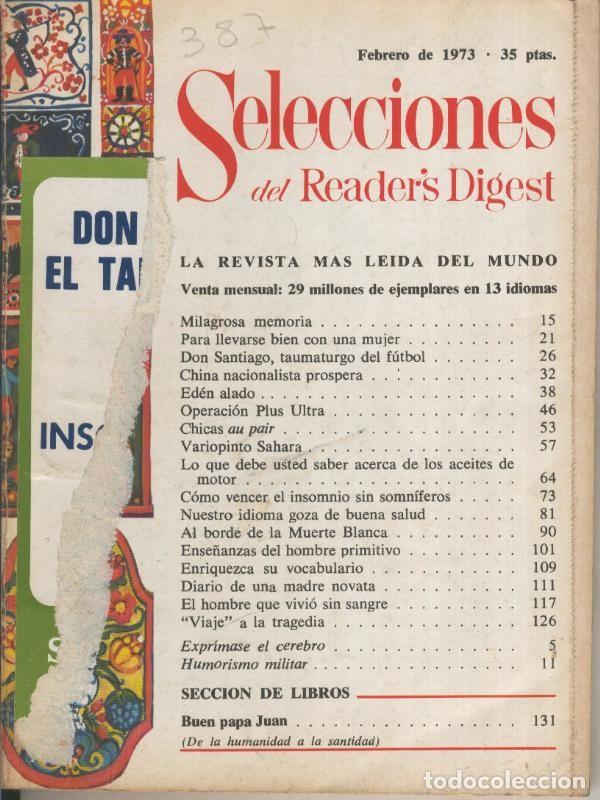 Postales: Selecciones del Readers Digest numero 387 - Varios