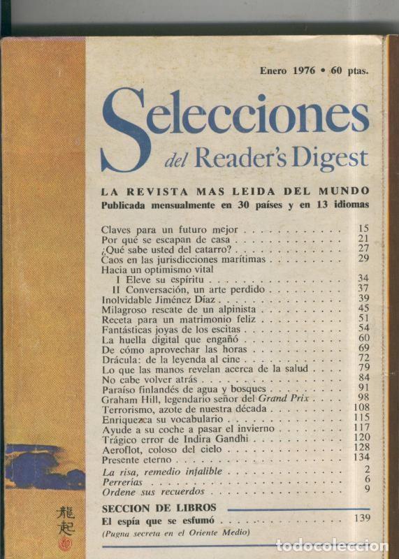 Postales: Selecciones del Readers Digest numero 422 - Varios