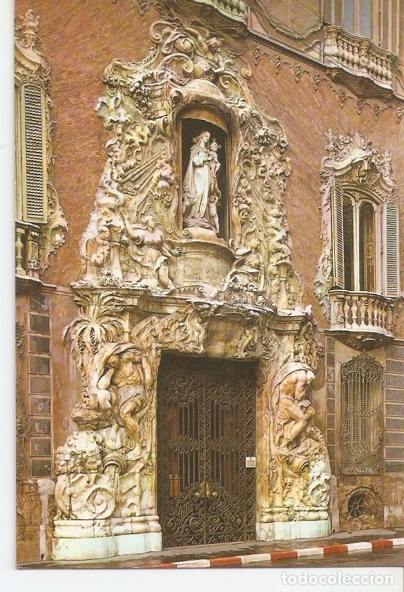 Postkarten: Postal 029718 : Valencia. Portada del Palacio del Marques de Dos Aguas - Varios