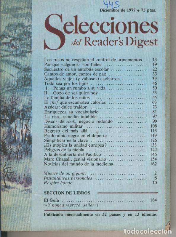 Postales: Selecciones del Readers Digest numero 445 - Varios