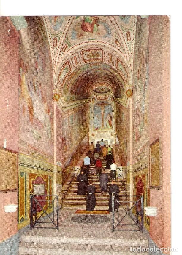 Cartoline: Postal 029457 : Roma La Scala Santa - Varios
