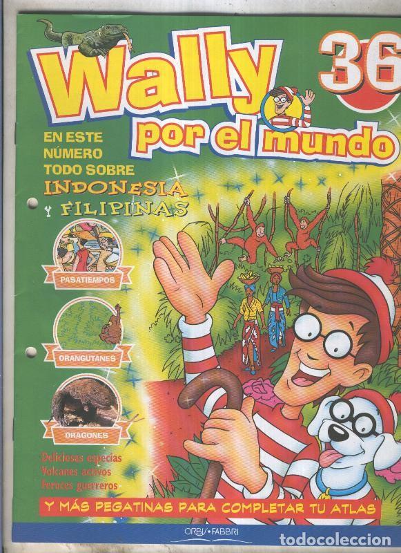 Cartoline: Wally por el mundo numero 36: Indonesia y Filipinas - Varios