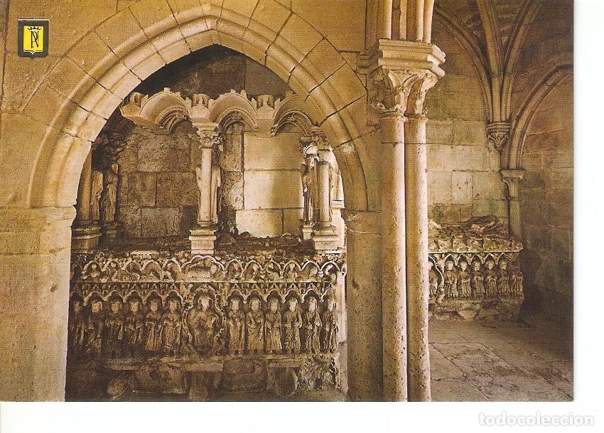 Postais: Postal 029607 : Museo-Monasterio de las Huelgas Reales (Burgos). Claustro de entrada - Varios