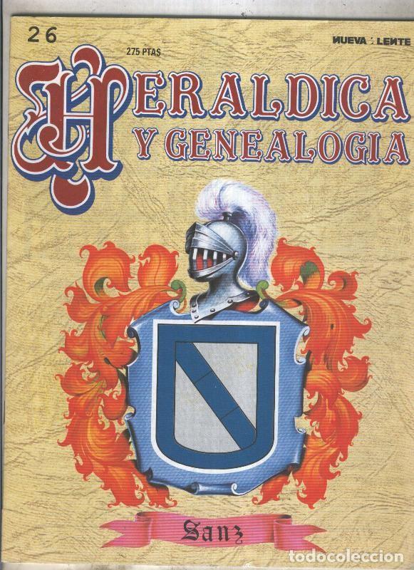 Postkarten: Heraldica y Genealogia numero 26: Sanz - Varios