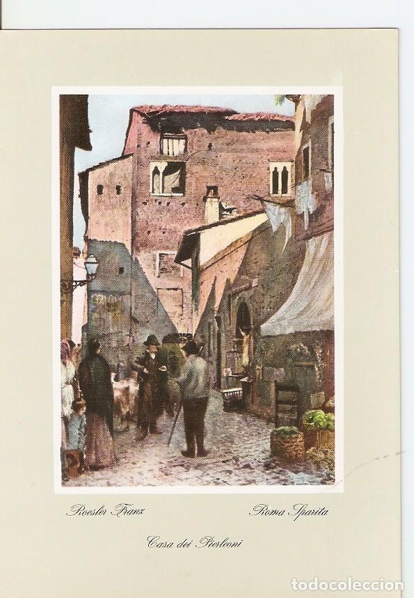 Postais: Postal 029812 : Roesler Franx Casa dei Pierleoni Roma Sparita - Varios