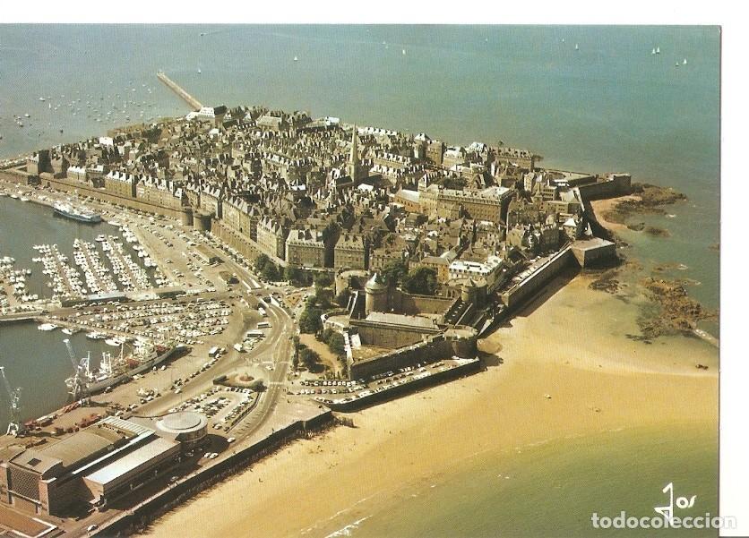 Postales: Postal 030290 : Saint-Malo vue generale le bassin et le ch&acirc;teau - Varios