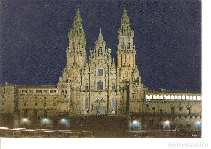 Postales: Postal 030184 : Santiago de Compostela. Catedral - Fachada del Obradoiro - Varios