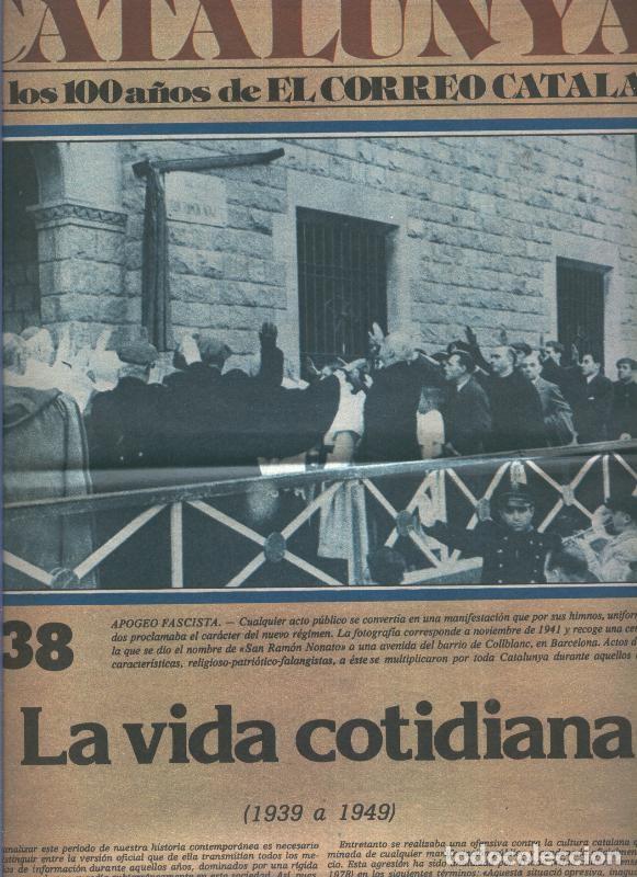 Postales: Un siglo de catalu&ntilde;a en los 100 a&ntilde;os de El Correo Catalan, fasciculo numero 38 - Varios