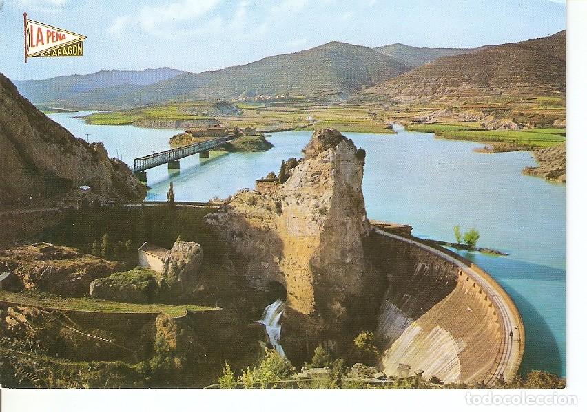 Cartoline: Postal 030316 : Pantano de la Pe&ntilde;a (Huesca). En la ruta Francia-Huesca - Varios