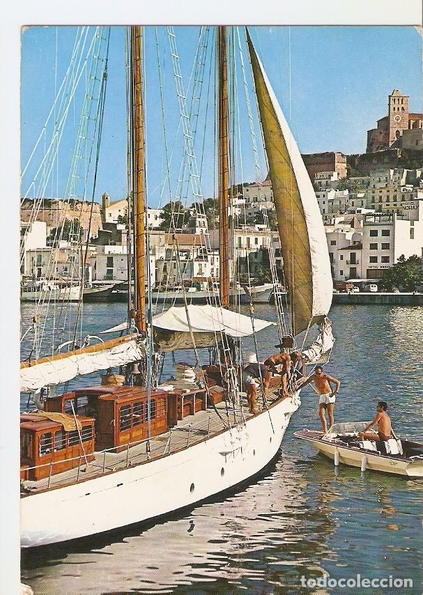 Postales: Postal 030737 : Ibiza (Baleares) Espa&ntilde;a. Vista parcial de la ciudad - Varios