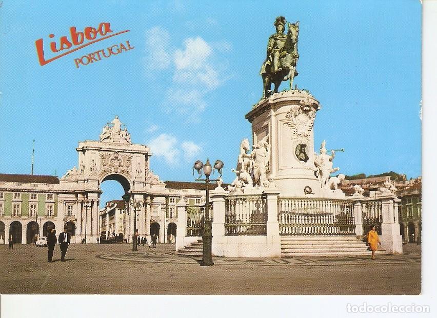 Cartoline: Postal 030763 : lisboa (Portugal). Place du Commerce - Varios