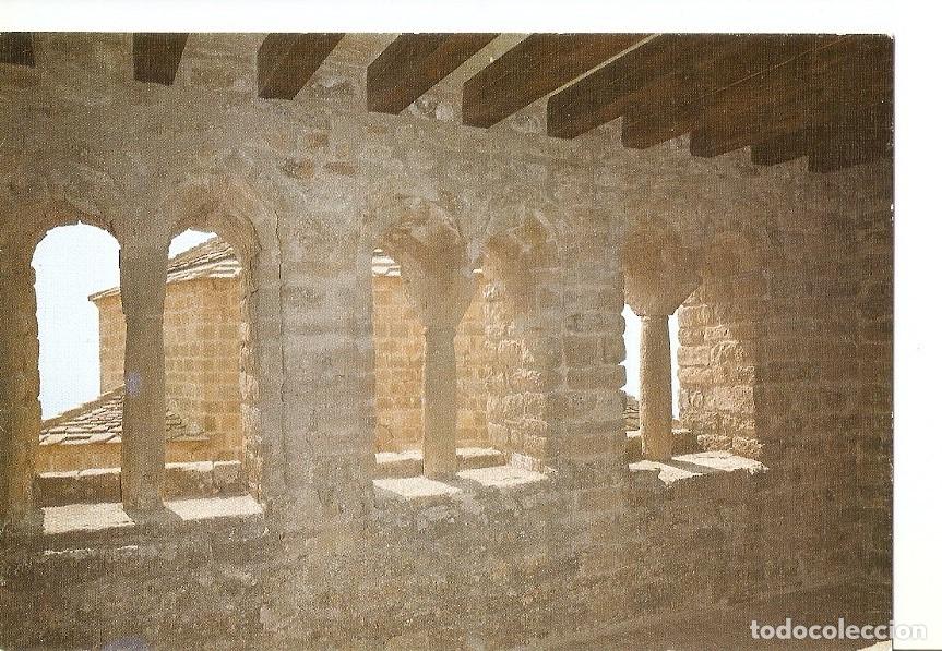 Postais: Postal 030458 : Loarre (Huesca). Castillo Romanico sigo XI. Ventanales en la torre de la Reina - Var