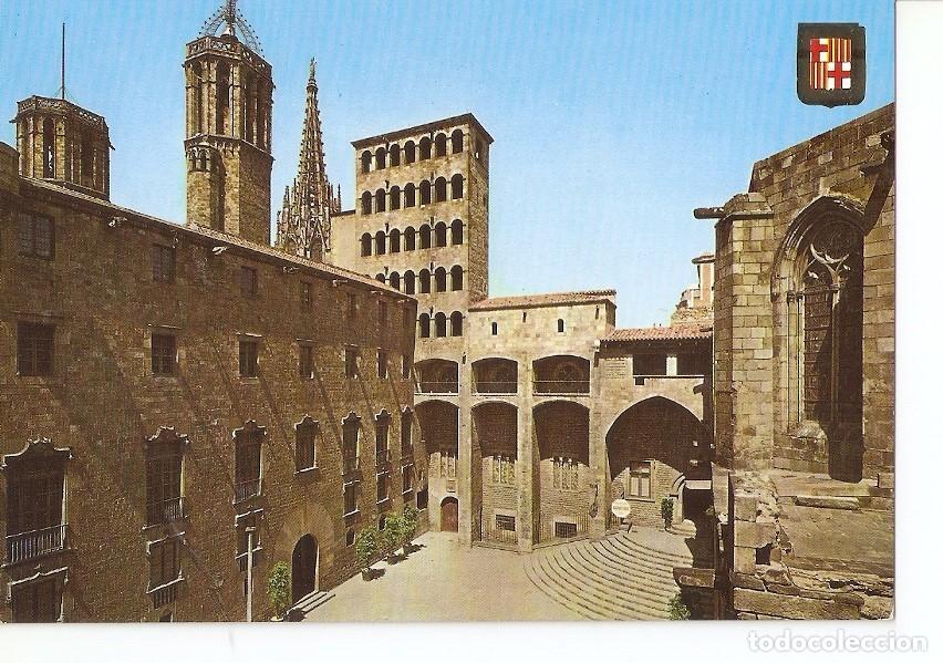 Postkarten: Postal 030432 : Barcelona. Barrio Gotico. Plaza del Rey - Varios