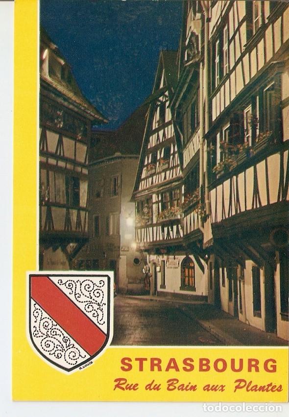 Postales: Postal 030631 : Strasbourg la nuit La Rue du Bain-aux--Plantes - Varios