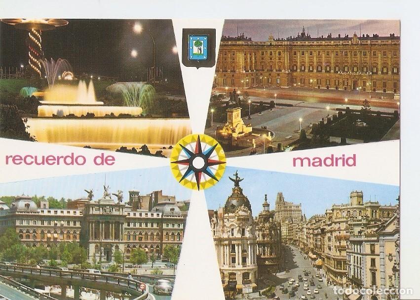 Postcards: Postal 030983 : Madrid. Parque de atracciones - Palacio de Oriente Pl. del Emperador Carlos V - Gran