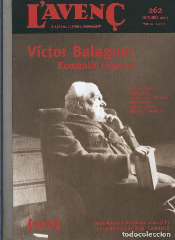 Postkarten: Revista L'Aven&ccedil; numero 262: Victor Balaguer - Varios