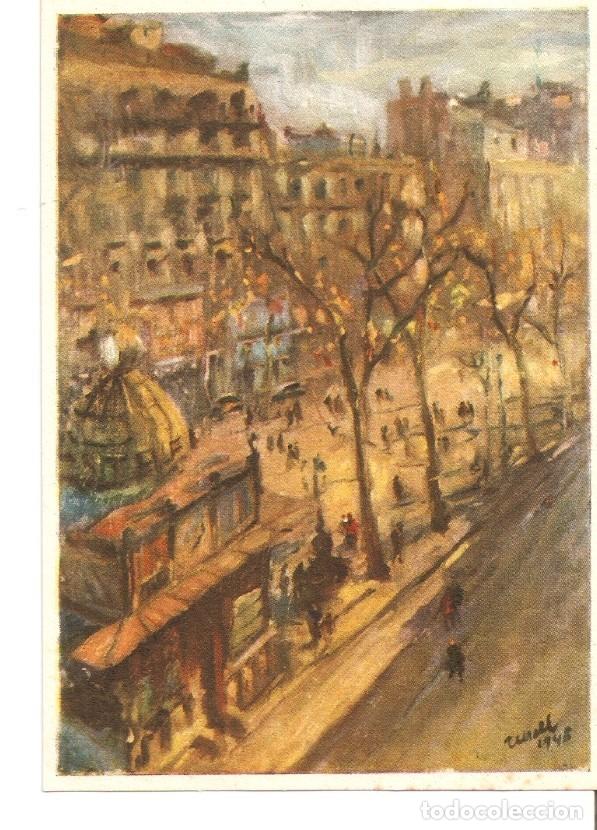 Postkarten: Postal 031439 : Ramblas Barcelona - Tusell - Varios