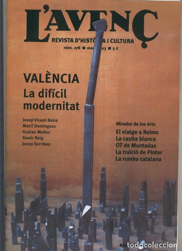 Postales: L'Aven&ccedil; numero 278: Azorin i el canon literari espanyol - Varios