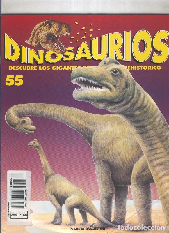 Postales: Dinosaurios fasciculo coleccionable numero 055 - varios