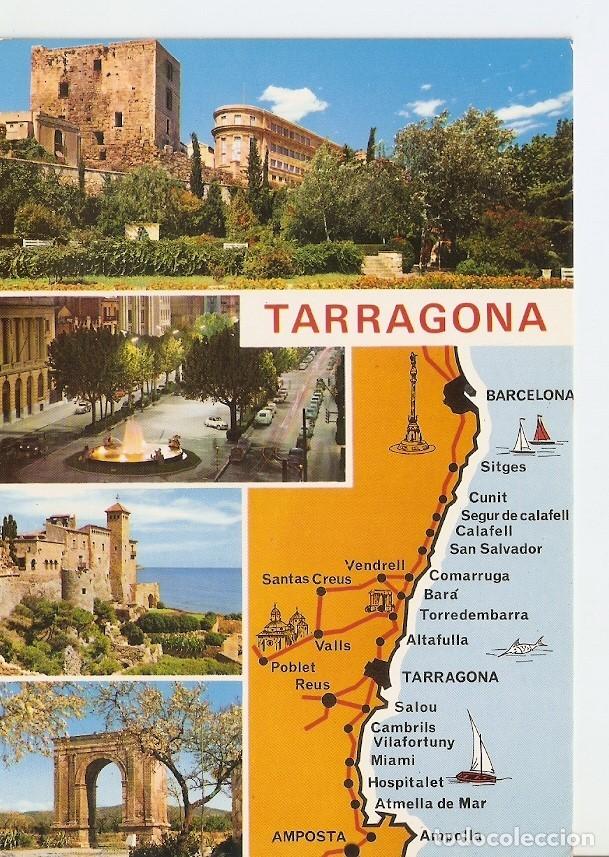 Postcards: Postal 031825 : Costa Dorada Tarragona. Diversos aspectos de la Ciudad - Varios