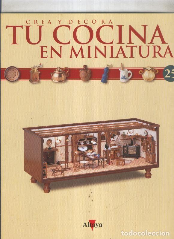 Postales: Crea y decora tu cocina en miniatura fasciculo numero 025 - varios