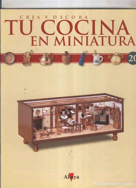 Postales: Crea y decora tu cocina en miniatura fasciculo numero 020 - varios