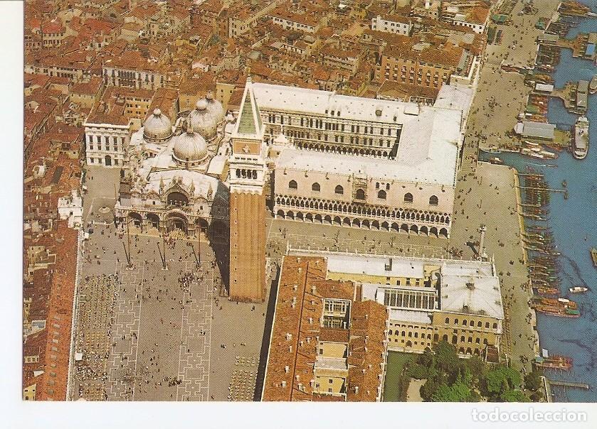 Postkarten: Postal 031760 : Venezia. Place de Saint Marc - Panorama de lavion - Varios