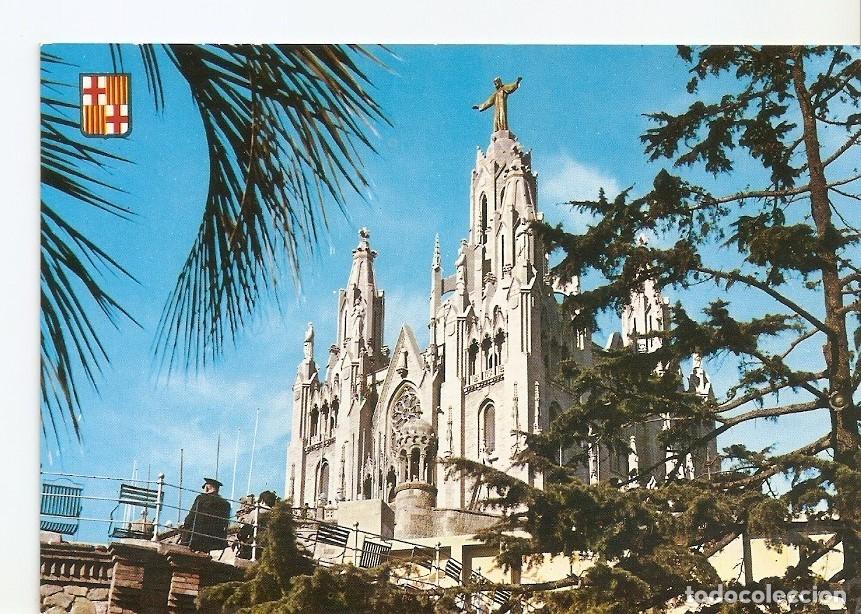 Cartes Postales: Postal 032224 : Barcelona. Tibidabo. Templo Nacional Expiatorio - Varios