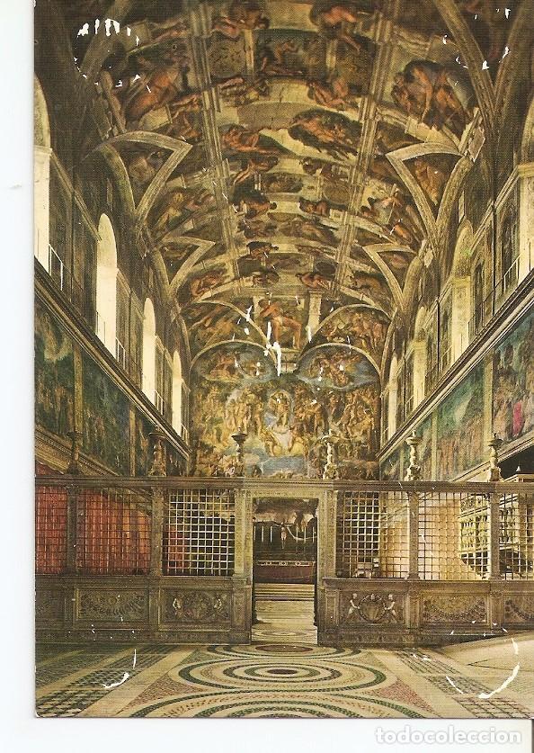 Cartoline: Postal 031908 : Citta del Vaticano Capella Sistina (Michelangelo) - Varios