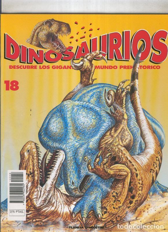 Postales: Dinosaurios fasciculo coleccionable numero 018 - varios