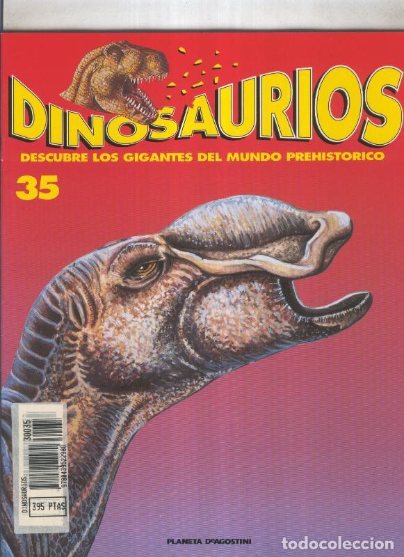 Postales: Dinosaurios fasciculo coleccionable numero 035 - varios