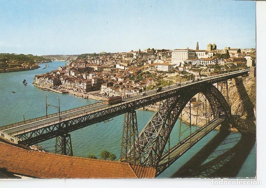 Postkarten: Postal 032525 : Porto - Portugal. Puente de D. Luis sobre el rio Duero - Varios