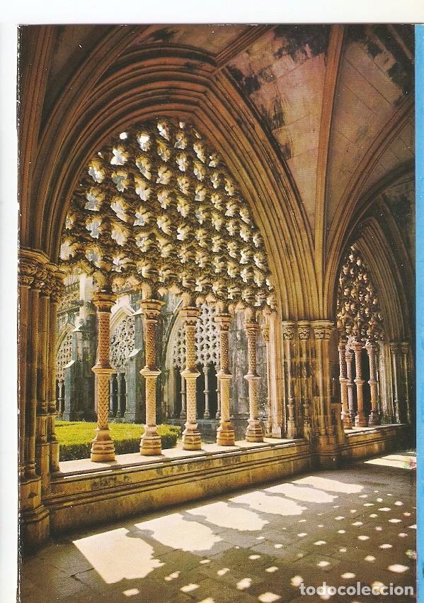 Postkarten: Postal 032530 : Batalha (Portugal). Mosteiro - Claustro Real (Arcada Manuelina) - Varios