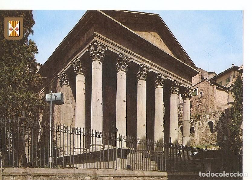 Cartoline: Postal 032476 : Vic. Ciudad de Interes Turistico. Templo Romano. Siglo II - Varios