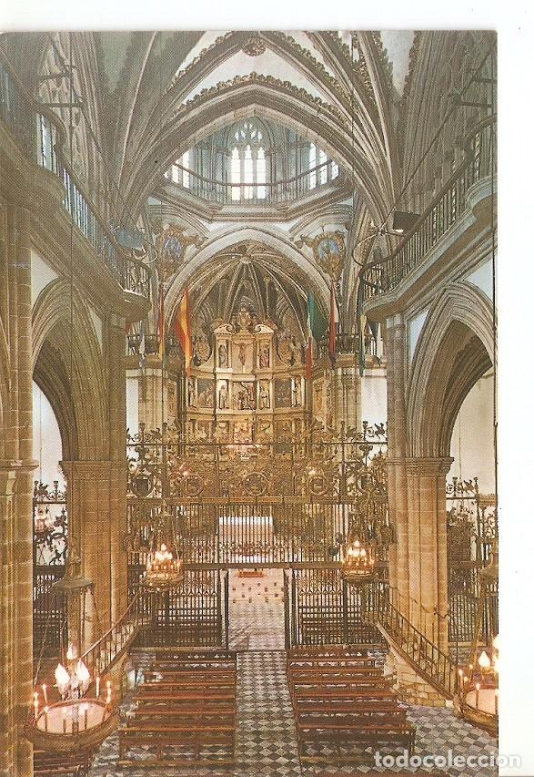 Postcards: Postal 032544 : Guadalupe interior de la basilica con la gran verja - Varios