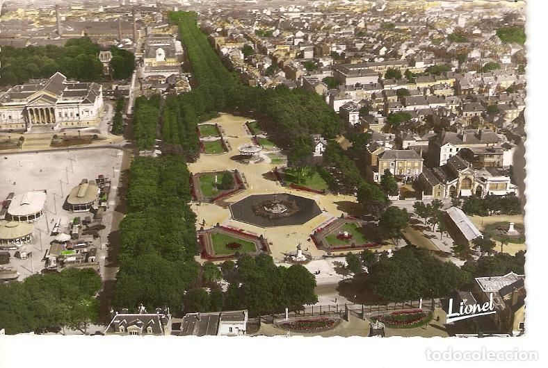 Cartoline: Postal 027326 : Vue aerienne. Les Jardins du Mail. Angers - Varios