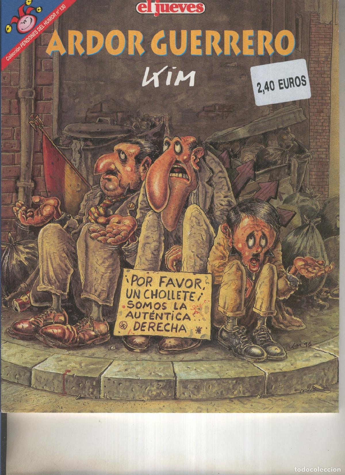 Postais: EL JUEVES: Ardor guerrero (numerado 01 en trasera) - KIM