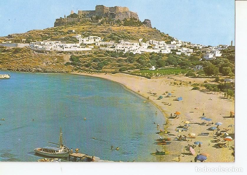 Cartoline: Postal 032916 : Rhodes: LAcropole de Lindos - Varios