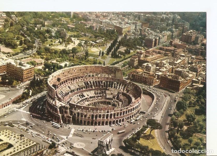 Postcards: Postal 033113 : Roma. View and Colosseum - Varios