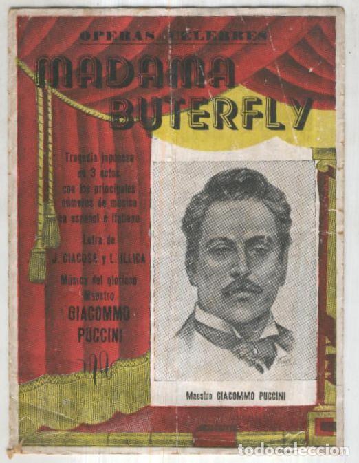Cartes Postales: Operas Celebres: Madama Buterfly - Giacommo Puccini
