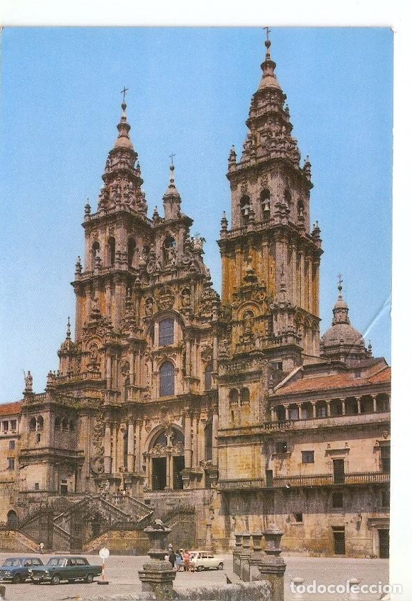 Postkarten: Postal 033260 : Santiago de Compostela. Catedral. Fachada del Obradoiro (Siglo XVIII) - Varios